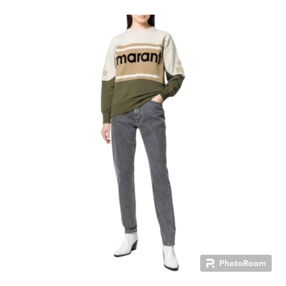 Isabel Marant Étoile Gallian Logo Sweatshirt in Size Medium